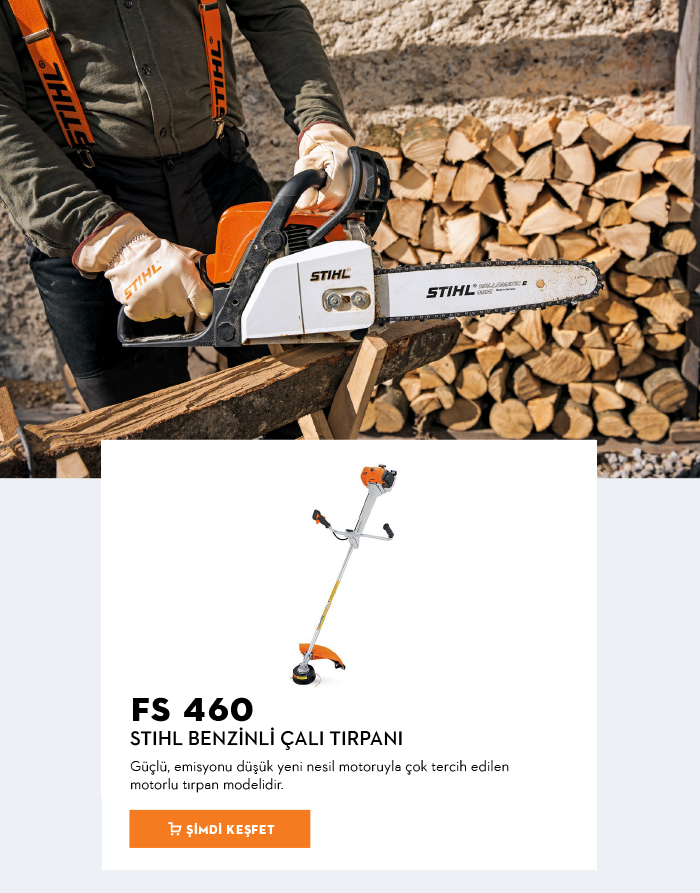 FS 460 STIHL BENZİNLİ ÇALI TIRPANI